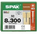 SPAX WIROX Tellerkopf T-STARplus TG TX40 8,0x300 50 Stk