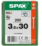 SPAX Senkkopf T-STAR plus - Vollgewinde WIROX A3J T20 - 3,5x30 - 200 Stk
