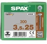 SPAX R&uuml;ckwandschraube T-STAR Plus 3,5 x 25 300 Stk