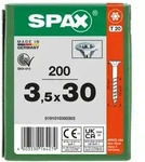 SPAX Senkkopf T-STAR plus - Teilgewinde WIROX A3J T20 - 3,5x30 - 200 Stk