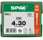 SPAX Senkkopf T-STAR plus - Teilgewinde WIROX A3J T20 - 4x30 - 200 Stk