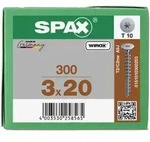 SPAX R&uuml;ckwandschraube T-STAR Plus 3,0 x 20 300 Stk