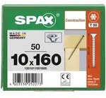 SPAX Senkkopf 10 mm T-STAR plus - Vollgewinde WIROX A3J T50 - 10x160 - 50 Stk
