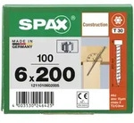 SPAX WIROX Zylinderkopfschraube T-STARplus VG TX30 6 x 200 100 Stk