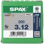 SPAX Senkkopf T-STAR plus - Vollgewinde WIROX A3J T10 - 3x12 - 200 Stk