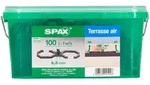 SPAX Air, trennt die Diele von der Unterkonstruktion, 100 St&uuml;ck in Henkelbox,