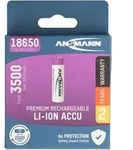 Li-Ion Akku 18650 3,6 Volt 3500mAh, 12,6Wh, 70x18,5mm, gesch&uuml;tzter Akku mit