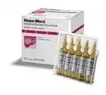 HEPA MERZ Infusionskonz.Ampullen 10X10 ml Infusionsl&ouml;sungskonzentrat