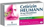 Cetirizin HEUMANN 10mg 10 St Filmtabletten