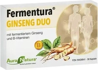 PZN-DE 19428841, Pharmatura Fermentura GINSENG DUO 30 St Kapseln 19,5 g, Grundpreis: