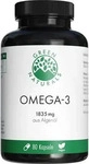 PZN-DE 19449501, Heilpflanzenwohl GREEN NATURALS OMEGA-3 80 St Kapseln 94 g,
