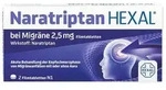 Naratriptan HEXAL bei Migr&auml;ne 2,5mg 2 St Filmtabletten