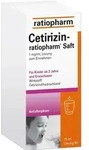 Cetirizin ratiopharm Saft - bei Allergien 75 ml Saft