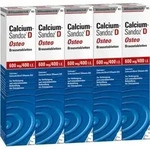 Calcium-Sandoz D Osteo 600mg/400 I.E. 100 St Brausetabletten