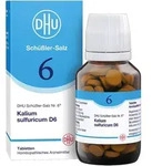 DHU Sch&uuml;&szlig;ler-Salz Nr. 6 Kalium sulfuricum D6 200 St Tabletten