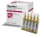 HEPA MERZ Infusionskonz.Ampullen 25X10 ml Infusionsl&ouml;sungskonzentrat