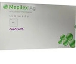 MEPILEX Ag Schaumverband 10x20 cm steril 5 St Verband