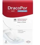 DRACOPOR waterproof Wundverband 8x15 cm steril 5 St Verband