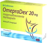 PZN-DE 09064616, Dexcel Pharma OmepraDex 20 mg 14 St Kapseln magensaftresistent,