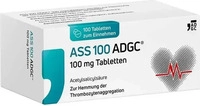 PZN-DE 19430921, Zentiva Pharma ASS 100 ADGC 100 mg 100 St Tabletten,...
