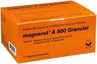 PZN-DE 06321283, W&ouml;rwag Pharma magnerot A 500 Granulat 50 St Granulat, Grundpreis: