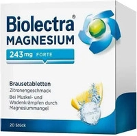 PZN-DE 06714522, Hermes Arzneimittel Biolectra MAGNESIUM 243mg FORTE Zitrone 20 St