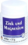PZN-DE 08635382, Pharma Peter Zink und Magnesium 60 St Kapseln 31 g, Grundpreis: