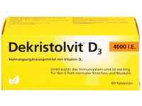PZN-DE 10818581, Hübner Naturarzneimittel Dekristolvit D3 4.000 I.E. 60 St Tabletten