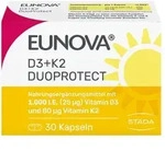 EUNOVA DuoProtect D3+K2 1000 I.E. 30 St Kapseln
