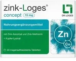 zink-Loges concept 15 mg 30 St Tabletten magensaftresistent