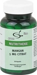 PZN-DE 10708065, 11 A Nutritheke MANGAN 5MG CITRAT 60 St, Grundpreis: &euro; 0,31 /