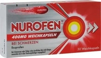 PZN-DE 18065810, Reckitt Benckiser NUROFEN 400mg WEICHKAPSELN 30 St Weichkapseln,