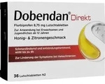 DOBENDAN Direkt Flurbiprofen 8,75 mg Lutschtabl.