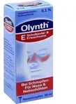 OLYNTH 0,1% f&uuml;r Erwachsene Nasentropfen