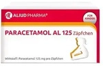 Paracetamol AL 125 Z&auml;pfchen