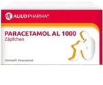 Paracetamol AL 1000 Z&auml;pfchen