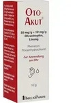OTOAKUT 50 mg/g + 10 mg/g Ohrentropfen L&ouml;sung