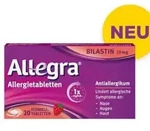 ALLEGRA Allergietabletten 20 mg Schmelztabletten