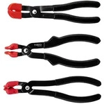 3 tlg. Z&uuml;ndkerzenstecker Zange gummiert