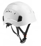 H&ouml;gert Schutzhelm mit Kienriemen f&uuml;r gro&szlig;e H&ouml;hen Diemel" Wei&szlig;"