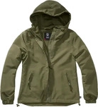 Brandit 40851-120, Brandit Jacke Summer Windbreaker Frontzip Frauen - Oliv / S