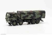 Herpa H0 (1:87) 746922 - Iveco Trakker 8x8 gesch&uuml;tzt Pritschen-LKW,...