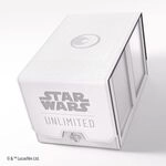 Gamegenic GGS20166 - Star Wars: Unlimited Double Deck Pod (White/Black) Spielzeug