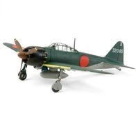 Tamiya 300060779 - 1:72 WWII Mitsubishi A6M5 Zero Fighter Modellbau