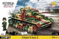 Cobi 2592 - 1000 PCS HC WWII // PZKPFW IV AUSF.G Modellbau