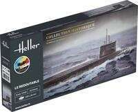 Heller 57075 - STARTER KIT U-Boot S/M Redoutable in 1:400 Modellbau