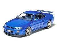 Tamiya 300024210 - 1:24 Nissan Skyline GT-R R34 V-Spec Modellbau