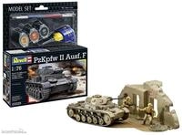 Revell 63229 - Model Set PzKpfw II Ausf. F Revell Modellbausatz mit Basiszubeh&ouml;r