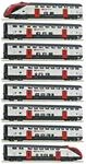 Roco H0 (1:87) 7720007 - 8-tlg. Set: Fernverkehrs-Doppelstockzug RABe 502, SBB