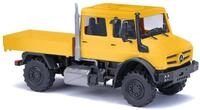 Busch H0 (1:87) 51080 - Mercedes-Benz Unimog U 5023 / Doppelkabine, Gelb...